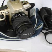 NIKON F60 con Zoom Nikkor (28-80)D + Duplicatore