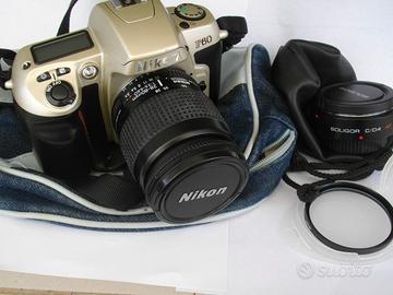 NIKON F60 con Zoom Nikkor (28-80)D + Duplicatore