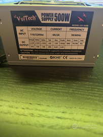 Alimentatore pc 500w