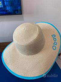 Cappello parasole di paglia