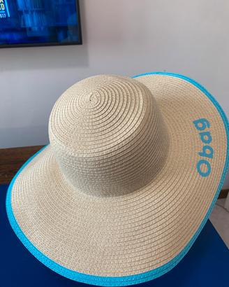 Cappello parasole di paglia