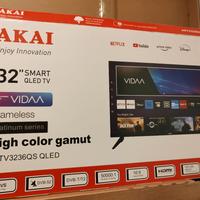 Akai 32" Smart Qled TV HD