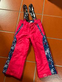 Pantaloni da sci bambina 5/6