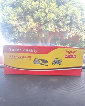 Coppia Specchietti Retrovisori per Scooter e Moto