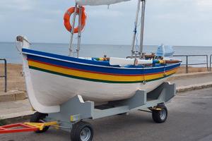 Barca in legno tipo lancia mt3.80