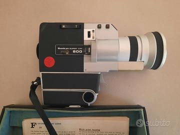 Cinepresa Sankyo Super CM800 Giappone Vintage Nero