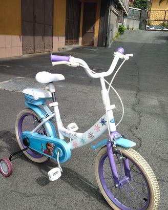 Bici bambina d 16 Frozen
