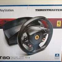 volante Thrustmaster T80-Ferrari 488 GTB Edition