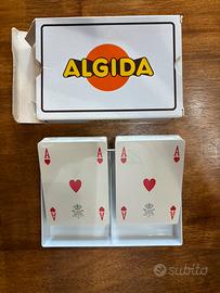 RARO Mazzo Carte da Gioco ALGIDA DAL NEGRO Vintage