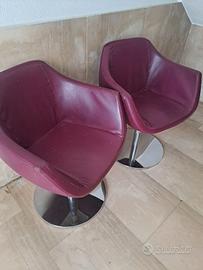 2 Poltroncine di pelle