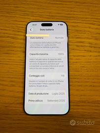 Iphone 17 pro max 1 tera perfetto