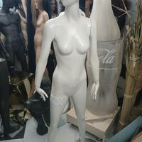 manichino donna bianco lucido 