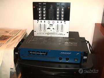 IMG Stage Line amplificatore e Mixer