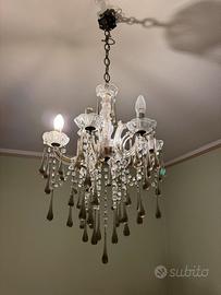 Lampadario Maria Teresa vetro di Murano