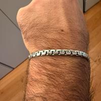 Bracciale acciaio uomo