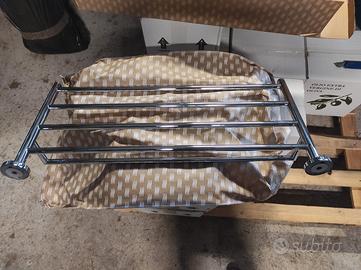 porta salviette bagno acciaio