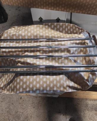 porta salviette bagno acciaio