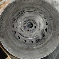 Cerchi 15 Toyota Yaris 2008 originali in ferro 4pz