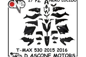 KIT CARENE TMAX 530 2015 2016 NERO LUCIDO 27 PZ