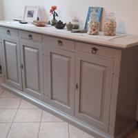 Credenza arte povera restaurato