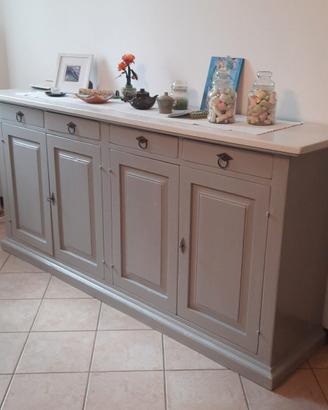 Credenza arte povera restaurato