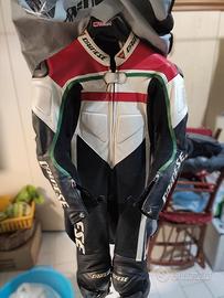 Tuta guanti stivali da pista DAINESE moto