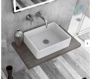 Mensola d’appoggio Bagno con staffe