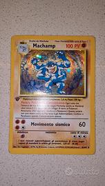 Machamp originale Holo prima edizione BS 8/102 ITA