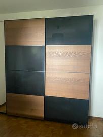 Armadio ikea pax/mehamn 200x40x230
