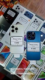 IPHONE 15 PRO 256GB batteria oltre 90%
