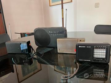 Set 4 radio vintage