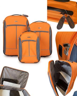 Tris Set Valigie Trolley Nazareno Gabrielli