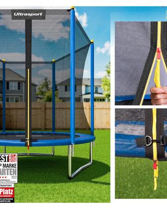 Trampolino idoneo al giardino