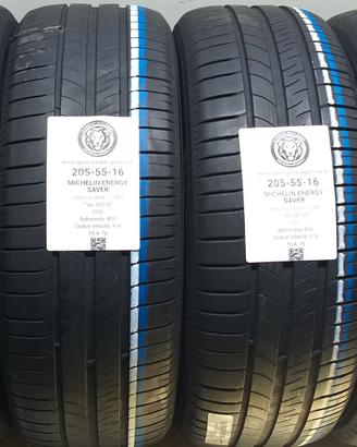 4 GOMME 205 55 16 MICHELIN A77084