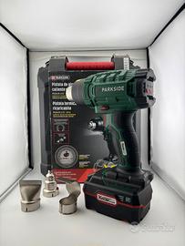 Pistola termica 20V + Batteria 4Ah e Caricatore