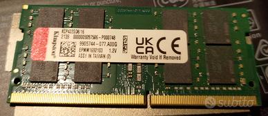 Sodimm  DDR4  KCP432SD8/16