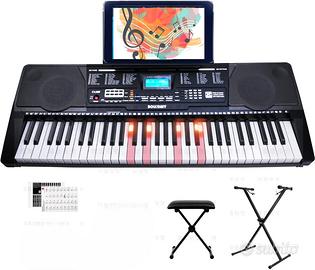 Kit Tastiera elettronica Souidmy C-L260 61 tasti,