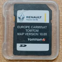 Sd originale Tom Tom Renault Carminat mappa Europa