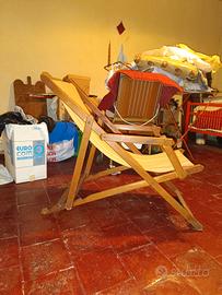 Sdraio di legno 