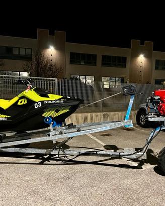 Carrello alaggio motorizzato -COMPONIBILE-