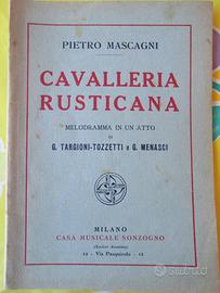 Libretto d'opera: Cavalleria rusticana (Mascagni)