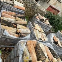 Coppi/tegole del 1800 in cotto (4000 pezzi)