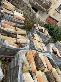 Coppi/tegole del 1800 in cotto (4000 pezzi)