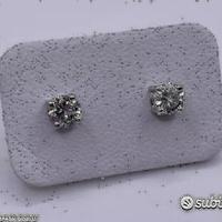 PAIO ORECCHINI ORO 18kt. CON DIAMANTI 0,52 F VVS