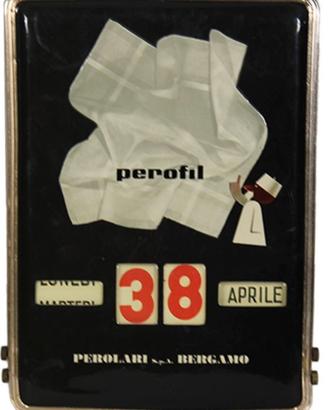 Calendario perpetuo PEROFIL FAZZOLETTI BERGAMO