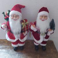 2 babbi natale 40 cm