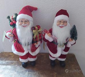 2 babbi natale 40 cm