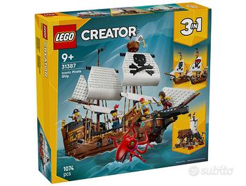 Set Lego 31387 Nave da pirata