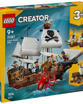 Set Lego 31387 Nave da pirata