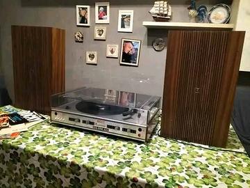 Giradischi EUROPHON STEREO 220 + CASSE ORIGINALI 